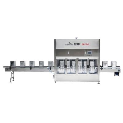 China Automatic Vial Nozzle Bag Liquid Filling Capping Machine For PET Bottle for sale