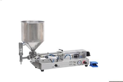 China 120ml 30BPM Table Top Liquid Filling Machine , 20bottles/min Automatic Water Filling Machine for sale