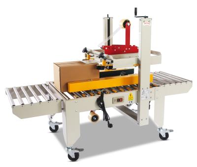 China 304SS 240W Carton Sealing Machine Adhesive Taping Side Belts Drive Length 1020mm for sale