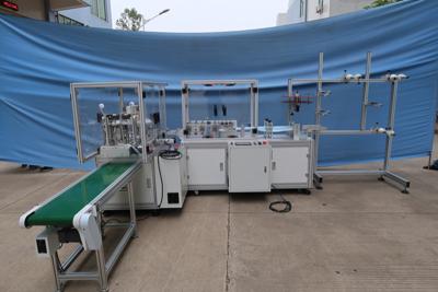 China Ultrasonic 12KW Disposable Mask Making Machine Adult Antiviral 70ppm for sale