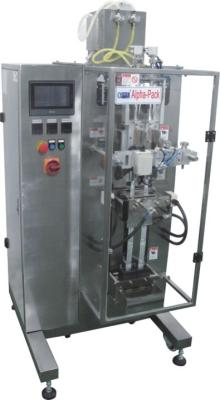 中国 縦の測定FFSのパッキング機械完全な形態の磨き粉3の側面のシール80ppm 販売のため
