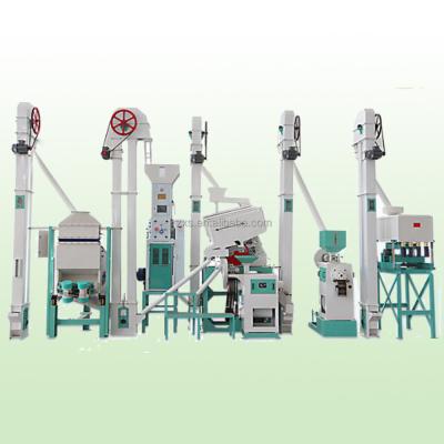 China 30 ton per day industrial turnkey brt rice polishing rice mill equipment for in India for sale