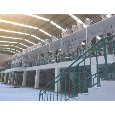 China MCHJ100D 100 tons per day auto rice mill plant equipments with Broken Rate 5% in India for sale
