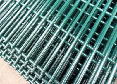 China 12.7*76.2 Mm Anti Climb Mesh Fence 358 Clear View Panel for sale