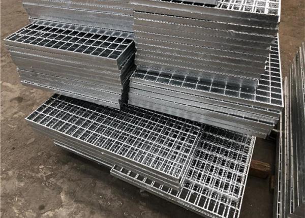 Quality HBGB 32x5mm Heavy Duty Steel Galvanized Serrated Bar Grating For Floor for sale