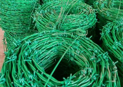 China 13x14 15x15 Galvanized Barbed Wire Anti Alkali Iron Wire for sale