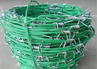 China Q235 Zinc Coated Galvanized Barbed Wire 3.2mm 15cm for sale