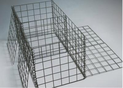 China HBGB 6mm Dia ISO 9001 Gabion Stone Wall Fence Metal Cage Filled With Rocks for sale