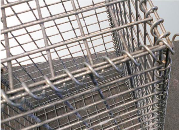 Quality 2x1x1m Welded Gabion Mesh Metal Cage Stone Walls for sale