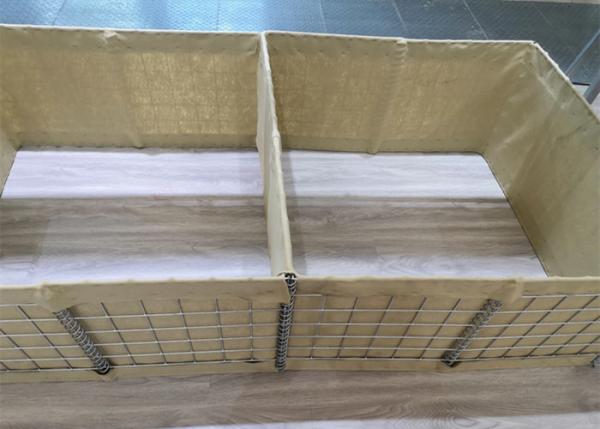 Quality Q195 54'' Military Sand Wall Hesco Barrier ZnAl Coated for sale