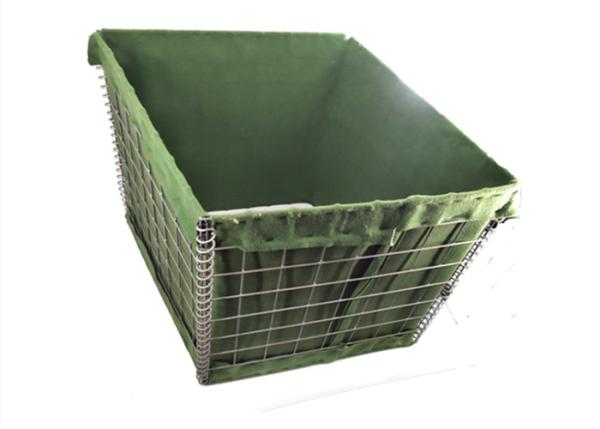 Quality Q195 54'' Military Sand Wall Hesco Barrier ZnAl Coated for sale