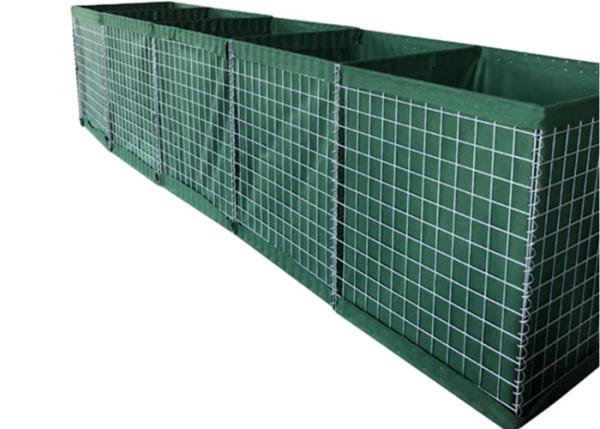 Quality Explosion Proof Protection Wall Hesco Bastion Barrier 5.0mm Dia Welded Gabion Box for sale