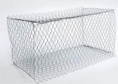 China 550 Mpa Woven Galvanized Gabion Box 380N Stone Cages For Landscape Boundaries for sale