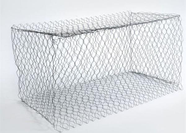 Quality 550 Mpa Woven Galvanized Gabion Box 380N Stone Cages For Landscape Boundaries for sale