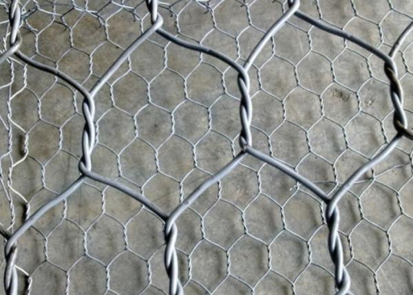 Quality 4.5mm 3x1x1m Galvanized Gabion Boxes Hex Wire Cages For Rock Retaining Walls for sale