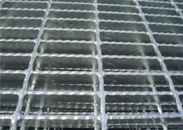 Quality Building Material Metal Galvanized Steel Bar Grating 20x5 3mm Thickness ISO 9001 for sale