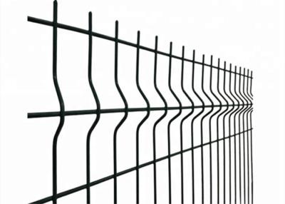 China 3.5mm Galvanized PVC Coated 3D Welded Wire Mesh Fence Curved Garden Perimeter for sale