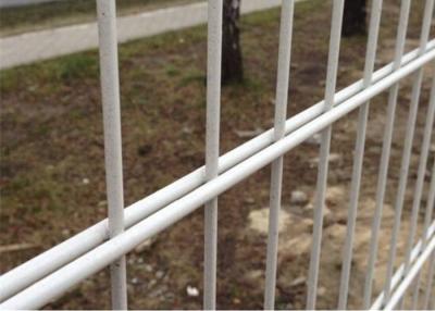 China 8mm H2.43m 868 Twin PVC Coated Wire Mesh Fence 2D Double High Tensile for sale