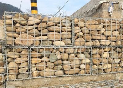 China Blocos longos populares da parede de retenção das cestas de Gabion da rocha do tamanho 4m à venda