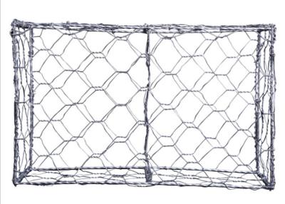 China Gabion tejido Mesh Basket tamaño estándar de los 2m del x 1m del x 1m galvanizó hexagonal en venta