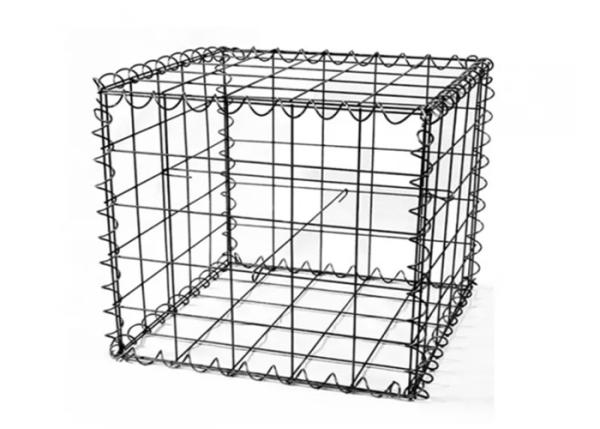 Quality 100 X 80 X 30cm Galvanized Gabion Box Welded Reinforced Stone Fence for sale