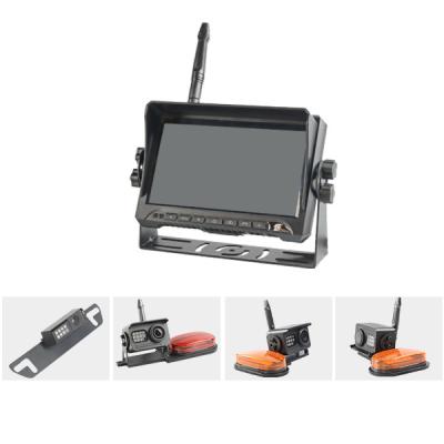 China HD Wireless Truck Rearview Camera Reversing Monitor 4 Channels for sale