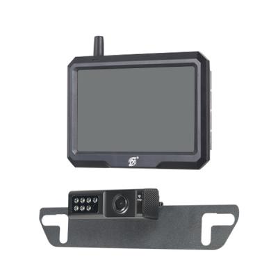 China 5 Inch Color Screen Wireless Backup Camera Monitor DVR Recording for sale
