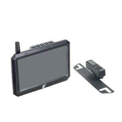 China Sistema de sinal sem fio da câmera do Rearview do monitor de 5 polegadas para a gravação à venda