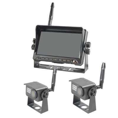 China Night Vision Backup Camera 7 Inch Monitor DVR Recording System for sale