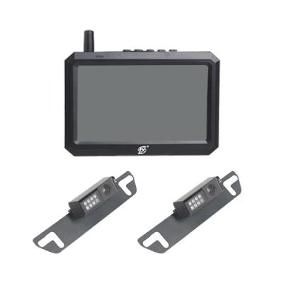 China Night Vision RV Wireless Backup Camera Support Split Two Way Display for sale