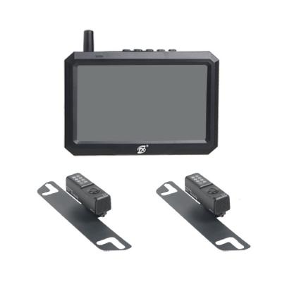 China 5 Inch IP69K 1080P Car Rearview Mirror Monitors Support 2 Channel for sale