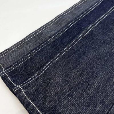 China Wide Width Indigo Color Fasten Cotton Denim Fabric For Jeans à venda