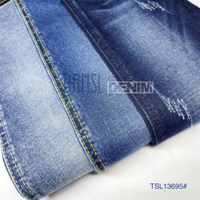 China ODM Indigo Twill Denim Jeans Fabric 11.2 OZ Heavy Weight 379gsm for sale