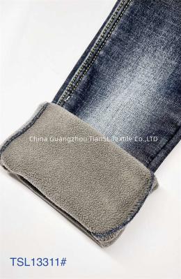 China Tela 56Inch 57Inch del jean elastizado de la manera del poliéster 4 del algodón en venta