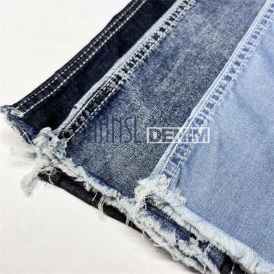 China Stretchable Medium Weight Denim Fabric Blue Denim Material 10.8 oz for sale