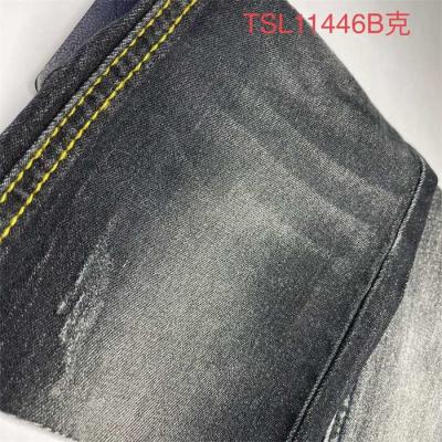 Chine Sanforisant le tissu léger de denim de bout droit par le mètre 63 pouces à vendre