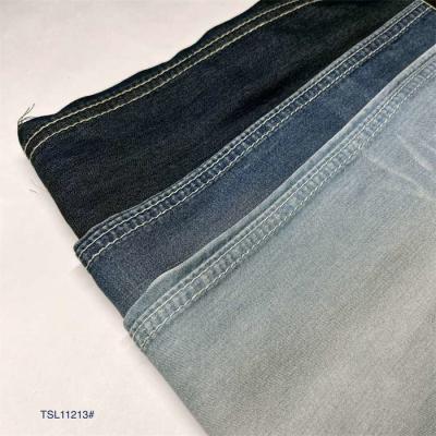 中国 100%のTencelのジーンズのデニムのワイシャツの生地の底重量のデニムの生地 販売のため