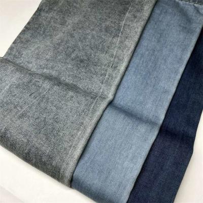 Chine Fil mou superbe Lyocell tissu de denim de 7 onces pour la fabrication de chemise à vendre