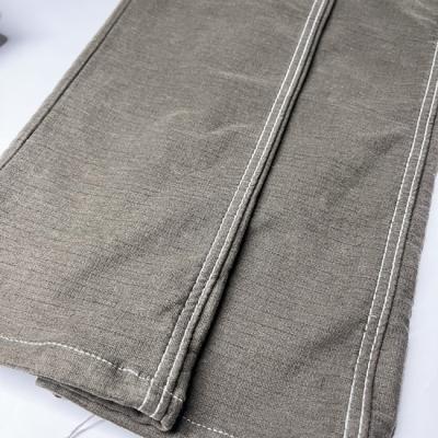 China OEM Brown Coloured Stretch RFD Denim Fabric Material for sale
