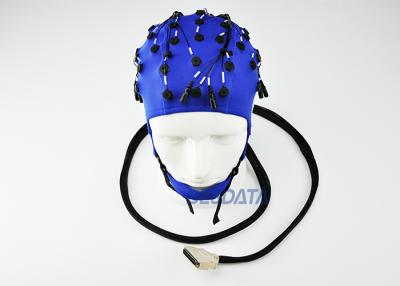 China 64 Channel EEG Electrode Cap For Wide QEEG 10 20 Electrode Placement System for sale