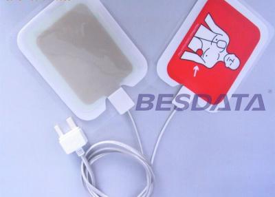 China Self Adhesive AED Defibrillator Pads / Pediatric Defibrillation Pads For Training for sale