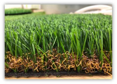 China C Shape  Synthetic Artificial Grass For Playground 3 8 Inch High 13500 Dtex for sale