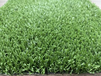 China Short Pile Football Fields Artificial Grass 2.5 M Wide 20 X 20 15000D  Dark Green for sale
