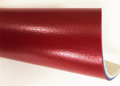 中国 板に床を張る赤い色5.5mm半マット ポリ塩化ビニールのビニール 販売のため