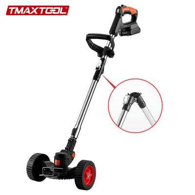 Chine 21V Folding Handle Electric Garden Cordless Lithium Battery Chainsaw Hand Push Power Grass String Trimmer à vendre