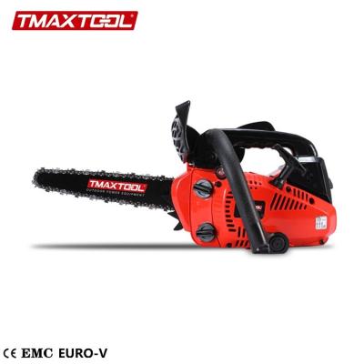 China Tmaxtool Hot Selling Mini Chainsaw 25.4CC 2-Stroke Carving Chainsaw Machine Easy Operated Chainsaw à venda