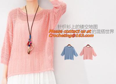 China Women Sweaters And Pullovers, Casual Standard Long Sleeve O-neck Knitwear Twist Knitted Sweater for sale