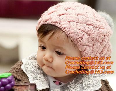 China Infant Handmade Crochet Winter Hat Kid Viking Horns Hat Knitted Hat for sale
