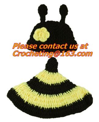 China Chirstmas Gift Lovely Style Toddler Baby Infant Knit Crochet Beanie Photo Photography for sale