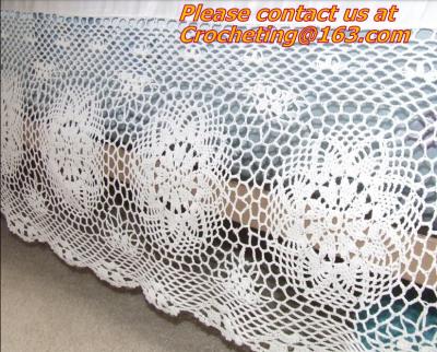 China Crochet, Bedspreads, Bedskirt, knitted, cotton, crocheted, clothes, bed, bedcover, quilt for sale
